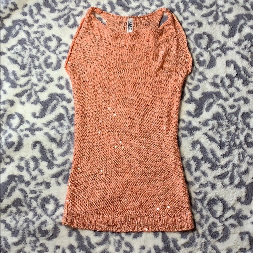 Absolutely Peach Top